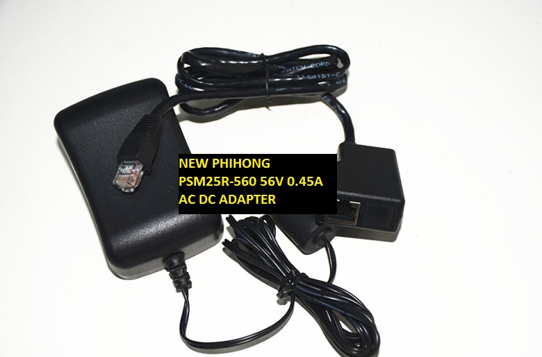 NEW PHIHONG 56V 0.45A for PSM25R-560 AC DC ADAPTER